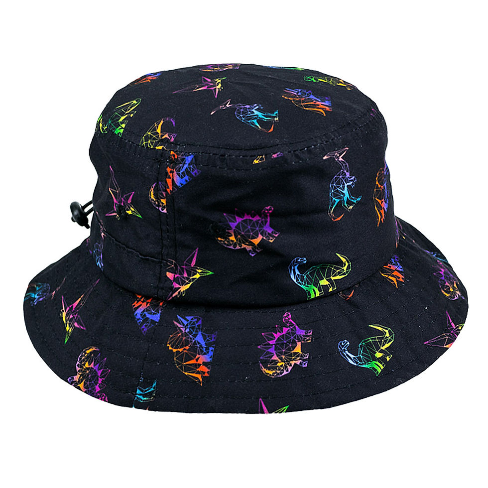 Geo Dinosaurs Kids Bucket Hat