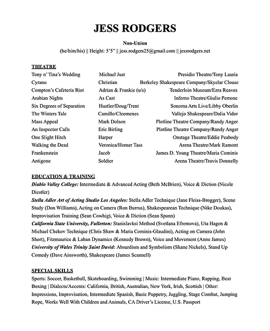 Jess Rodgers Theatre Resume Screenshot.png