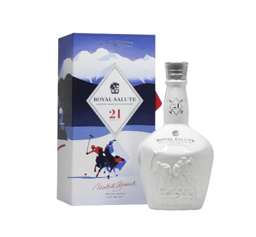 Thumbnail: Chivas Royal Salute 21 Years (The Snow Polo Edition) - White
