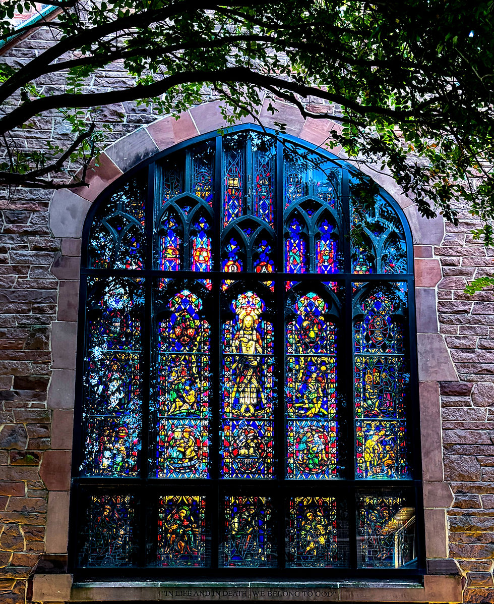 Chapel Window from outside