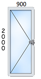 ал. врата 900/2000