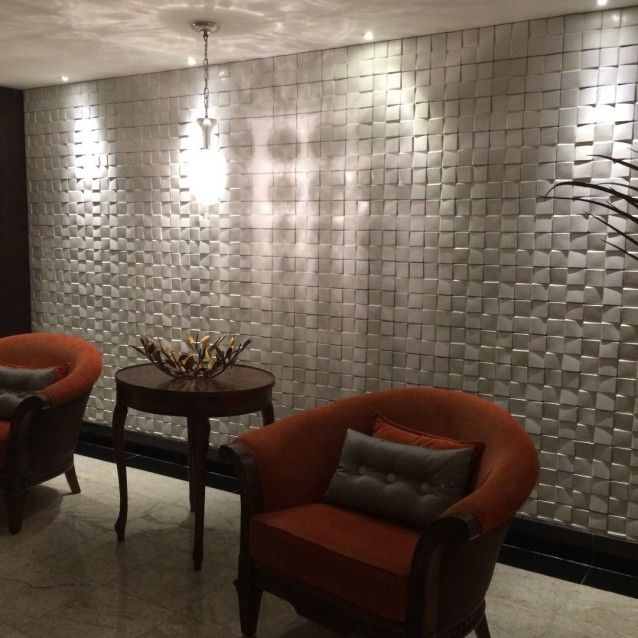 Miniatura: Placa de Gesso 3D Cunha