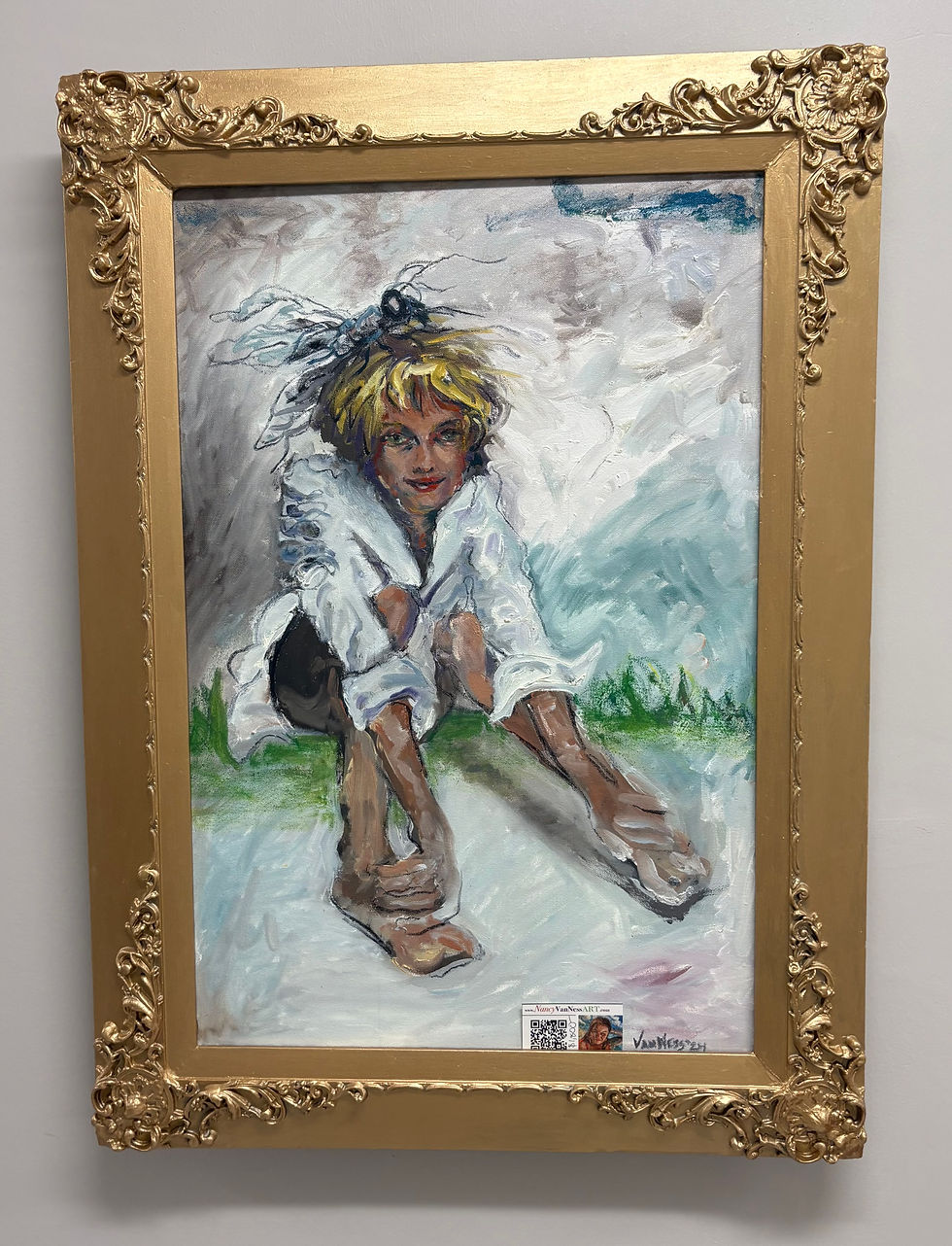 Thumbnail: Unaware - Oil Painting
