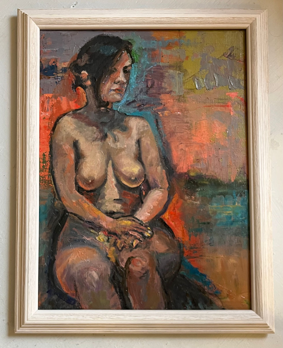 Thumbnail: Sitting Pretty - Portrait of a Woman