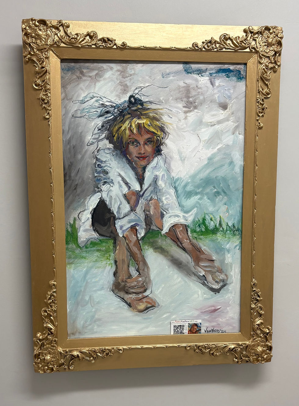 Thumbnail: Unaware - Oil Painting