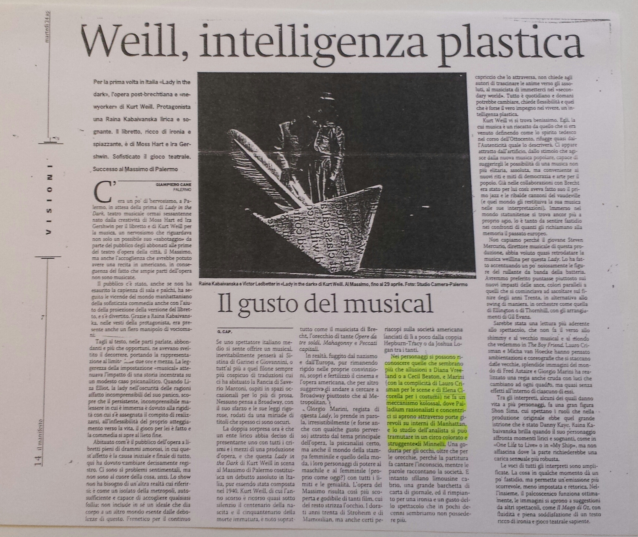 Lady dark-Press-Il Manifesto visioni