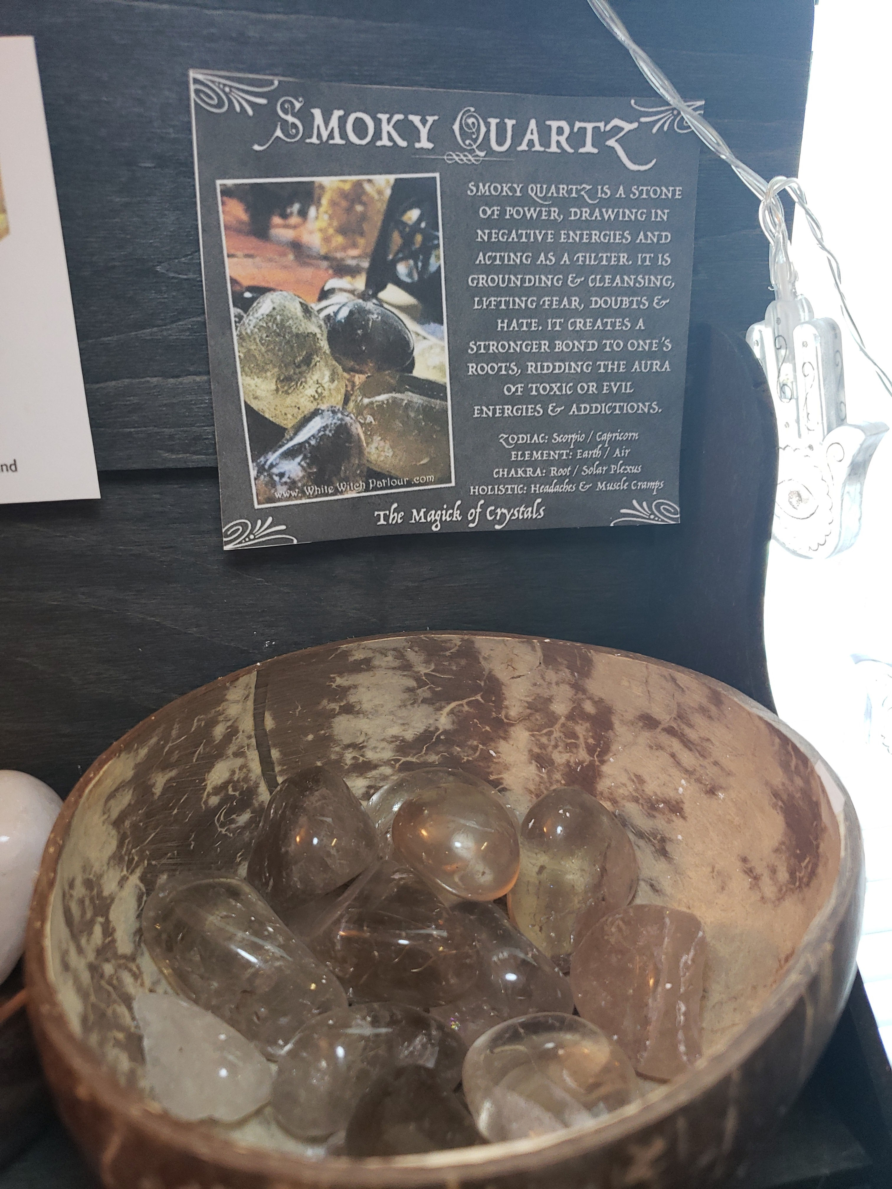 Smokey Quarts Crystal (1pc Medium)