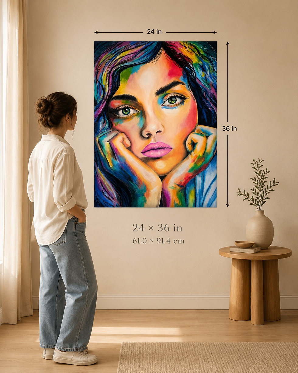 Thumbnail: Pink Melancholy— Fine Art Print