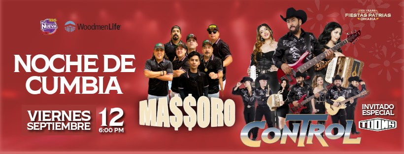 Noche de Cumbia - Concierto con Grupo Control y Massoro