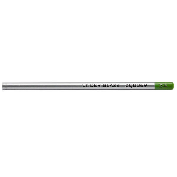 Thumbnail: Underglaze colored pencil - green