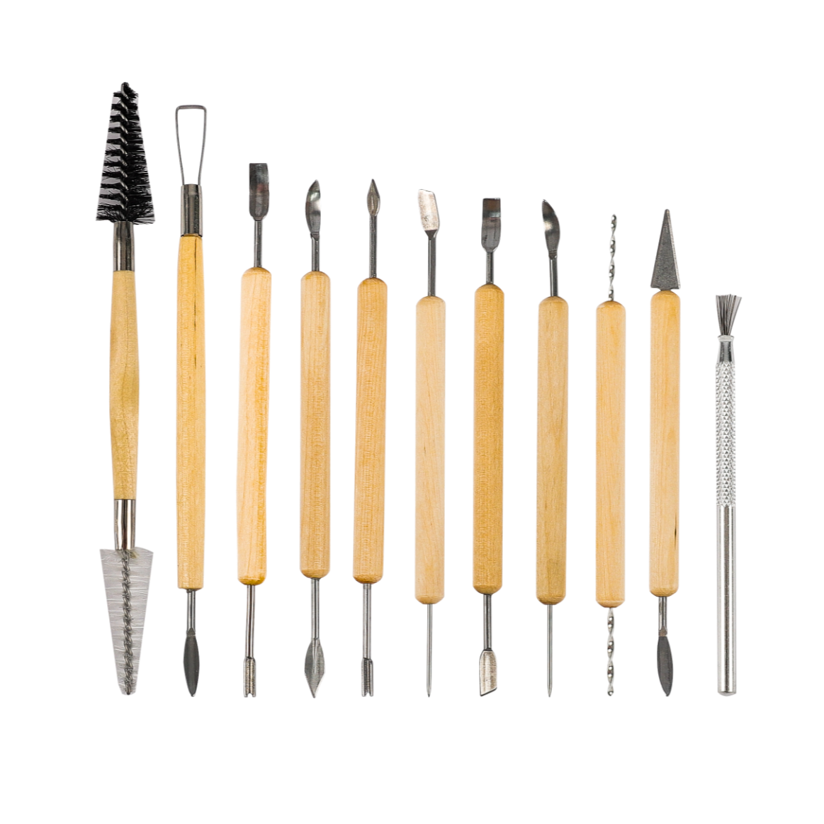 11-Piece Clay Sculpting Pottery Tool Set