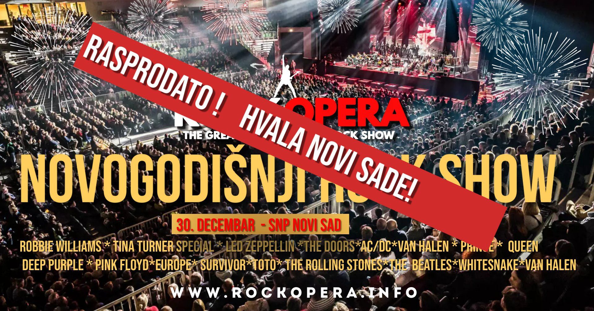 ROCK OPERA - Novogodišnji rock show | Rock Opera