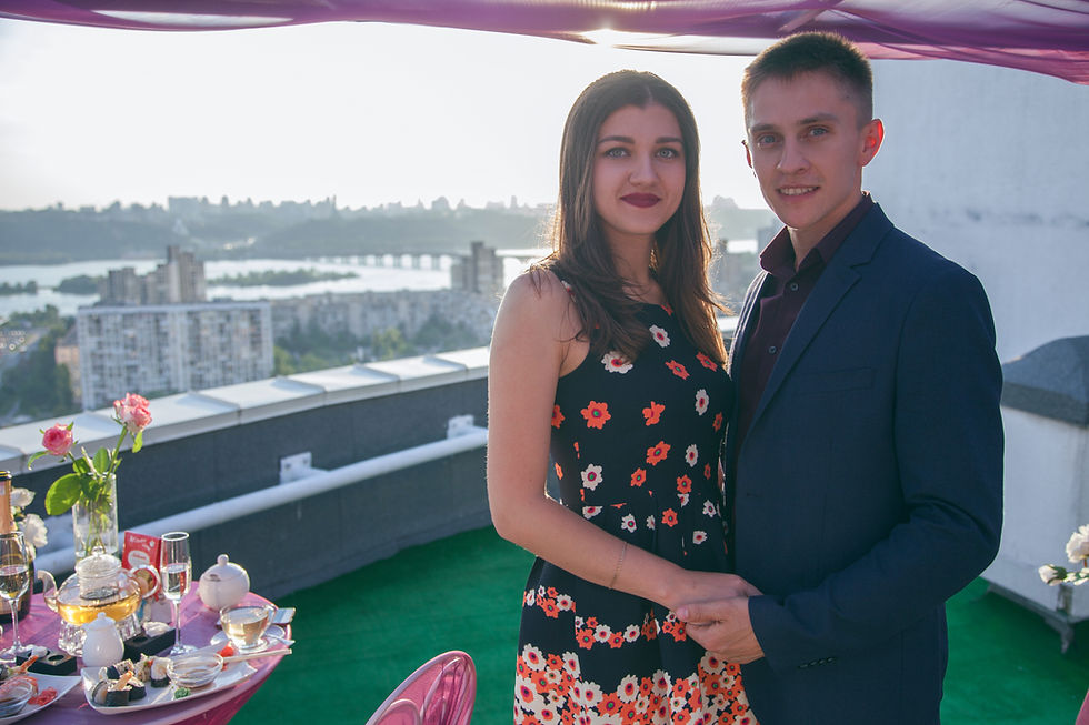 Вечер для двоих, Киев, сервис романтики Альтечо