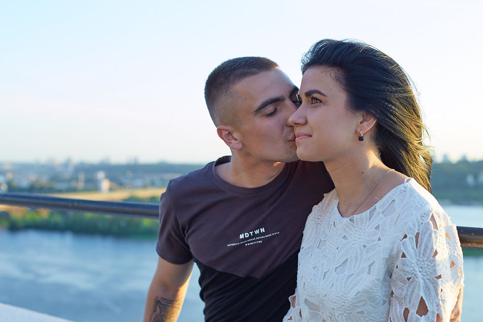 свидание на крыше, Киев