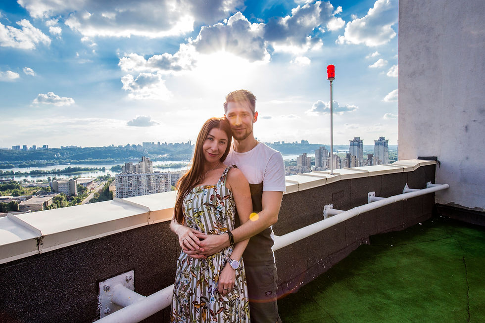 Ресторан для двоих на крыше, Киев, сервис романтики Альтечо