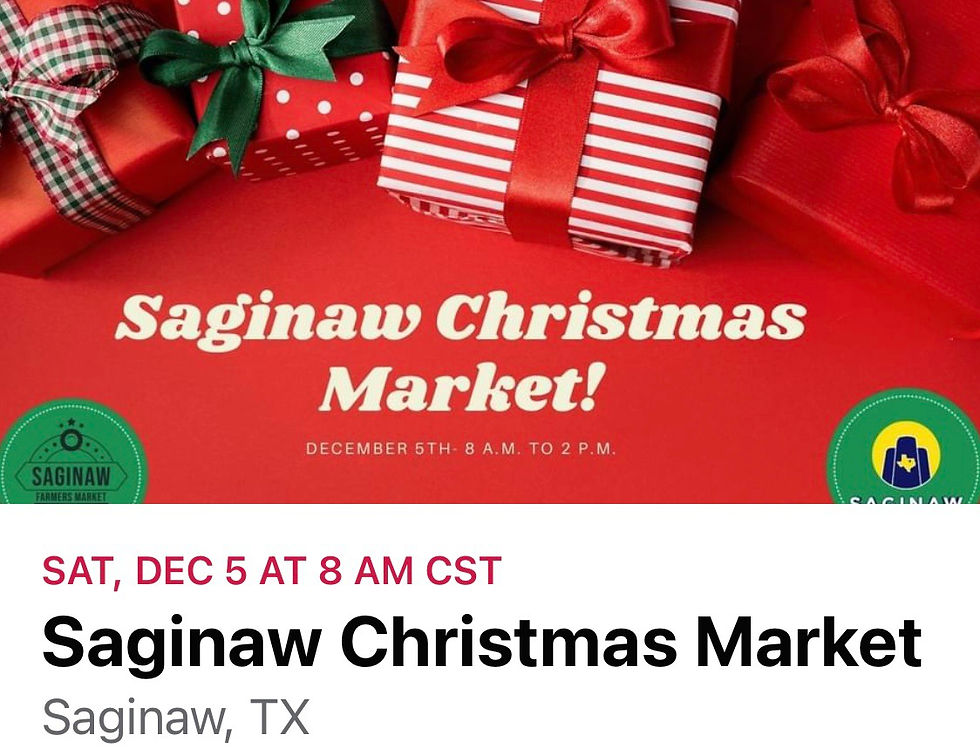 Saginaw Farmer’s Christmas Market