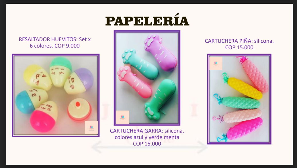Papelería multimarca