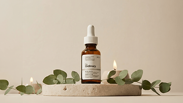 mise en scène flacon par IA - yannw