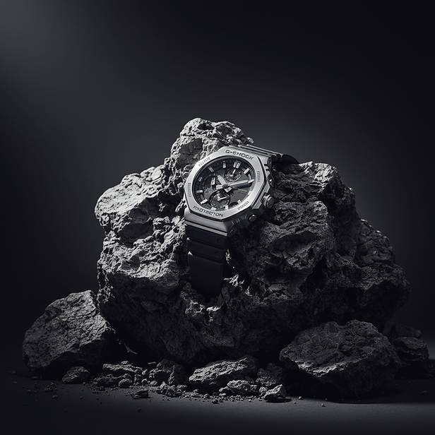 Conception visuelle G-Shock : mon travail d'IA designer à Lyon.