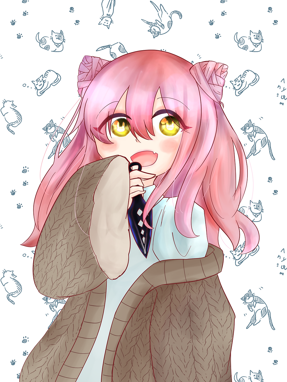 等身イラスト