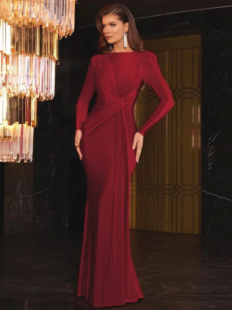 Thumbnail: The Classic Ruched Maxi Dress