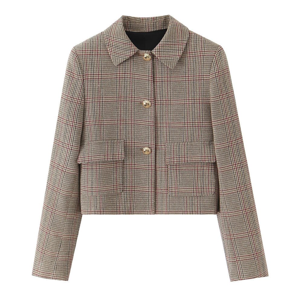 Thumbnail: The Classic Plaid Trouser Set