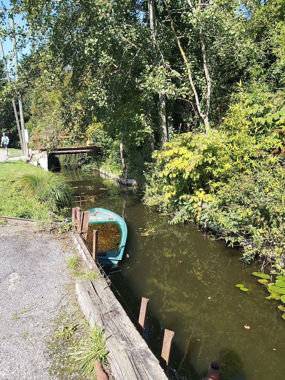 amiens schwimmende gärten ein eingang