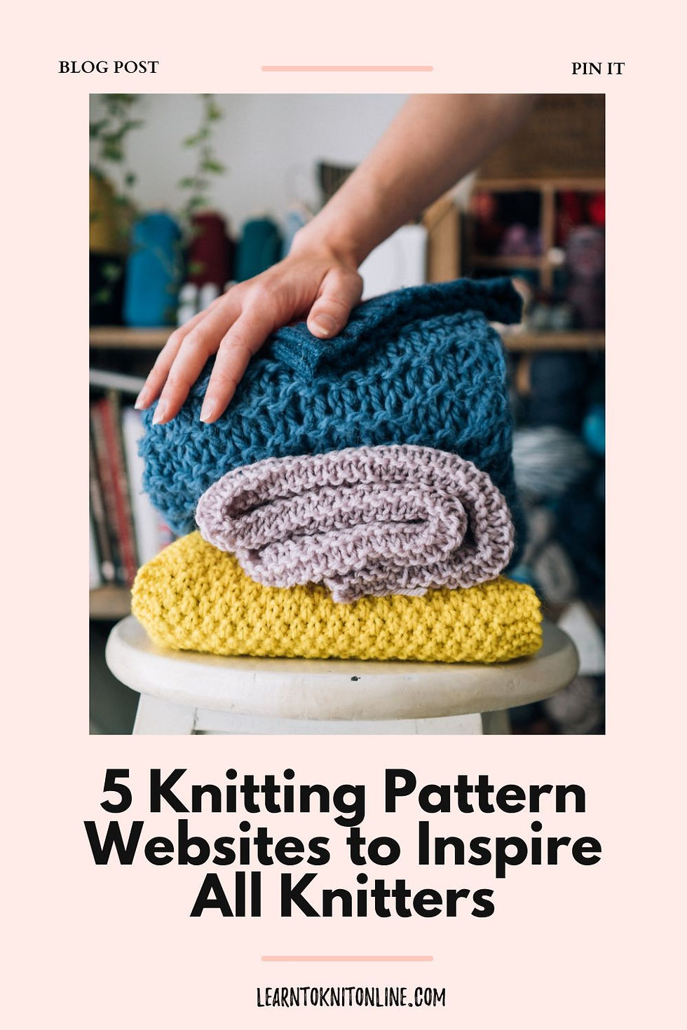 5 Beautiful Knitting Pattern Websites for New Knitters