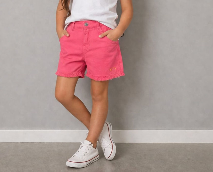 Miniatura: Bermuda Jeans Infantil