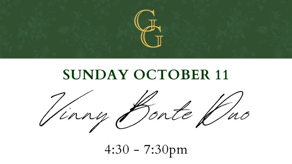 Live Music with The Vinny Bonte Duo