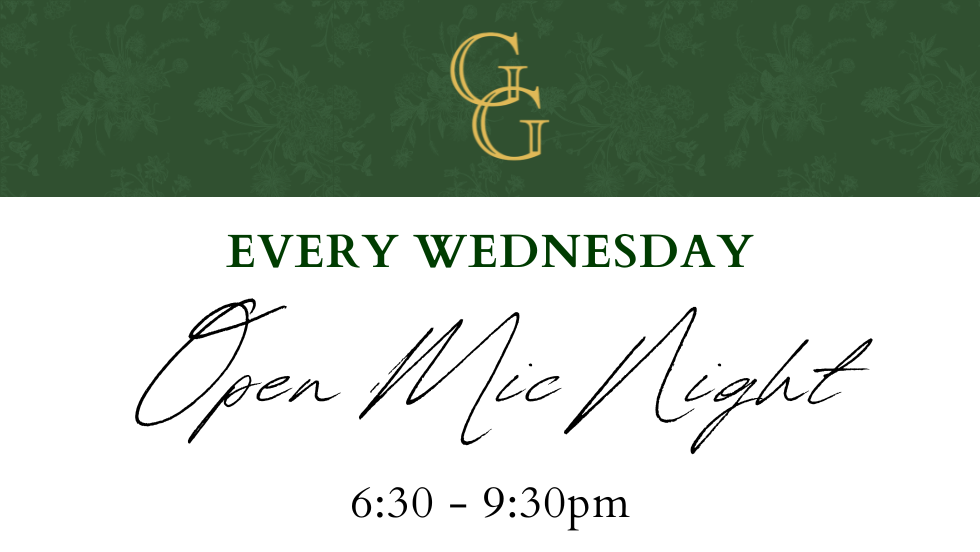 Open Mic Night Every Wednesday!