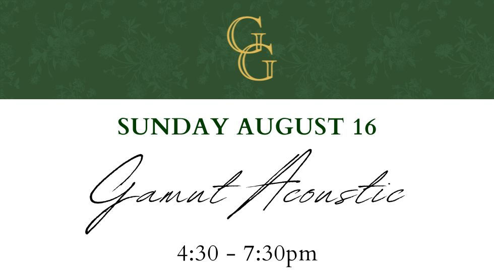 Live Music with Gamut Acoustic