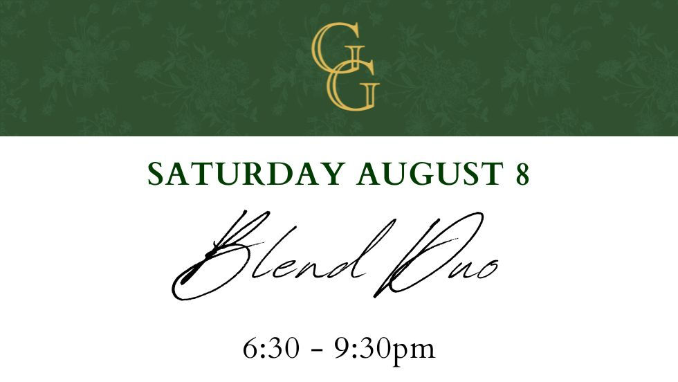 Live Music with The Blend Duo