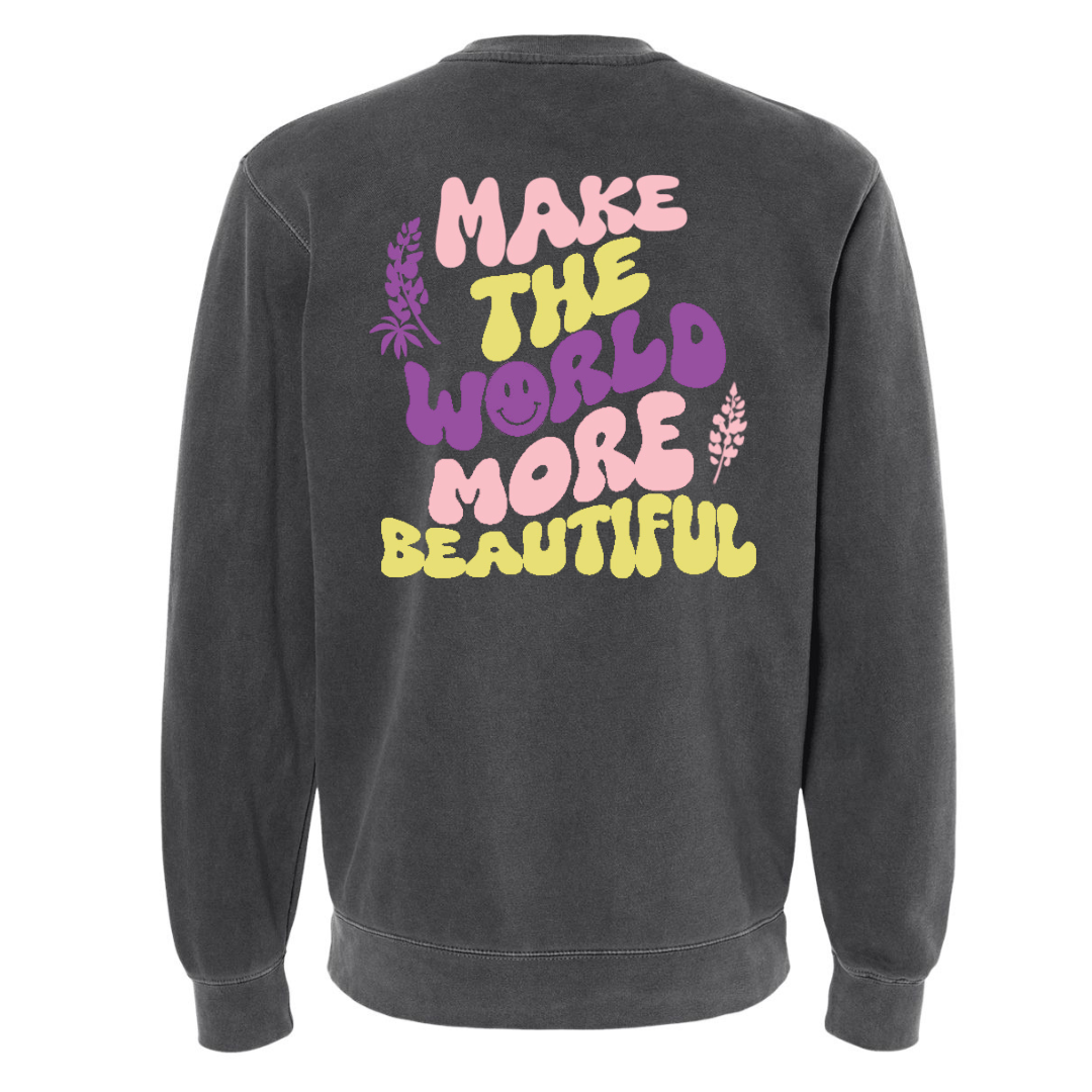More Beautiful Unisex Dyed Heavyweight Sweatshirt
