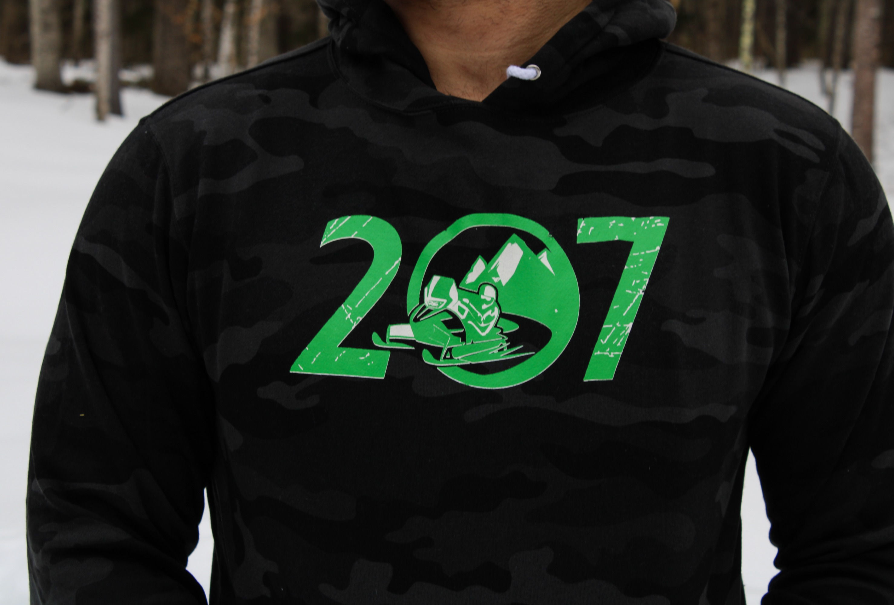 Sled 207 Unisex Camo Edition Hoodie