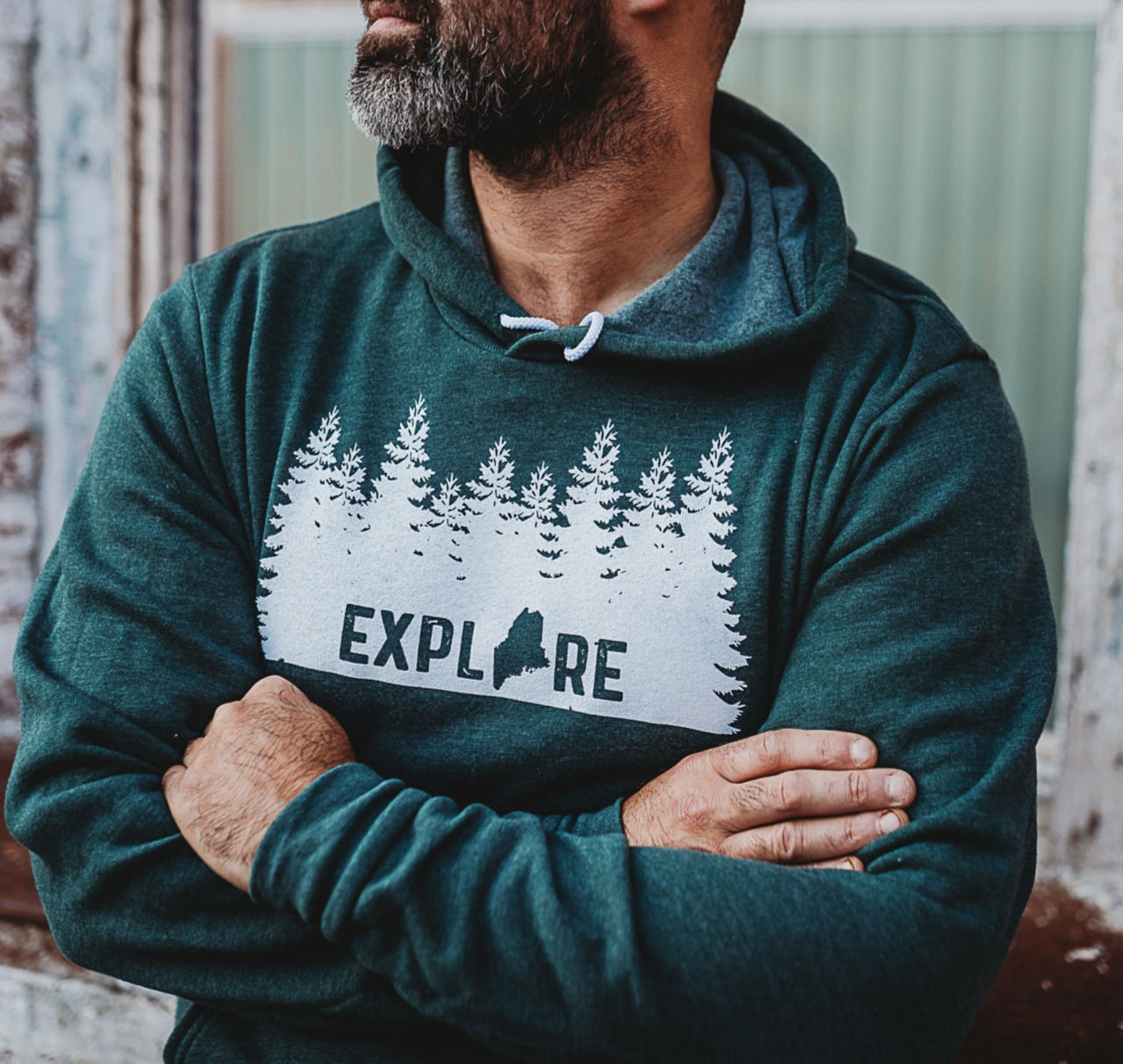 Explore Unisex Pines Hoodie