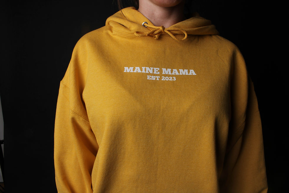 Mini Edition Maine Mama Custom Unisex Hoodie