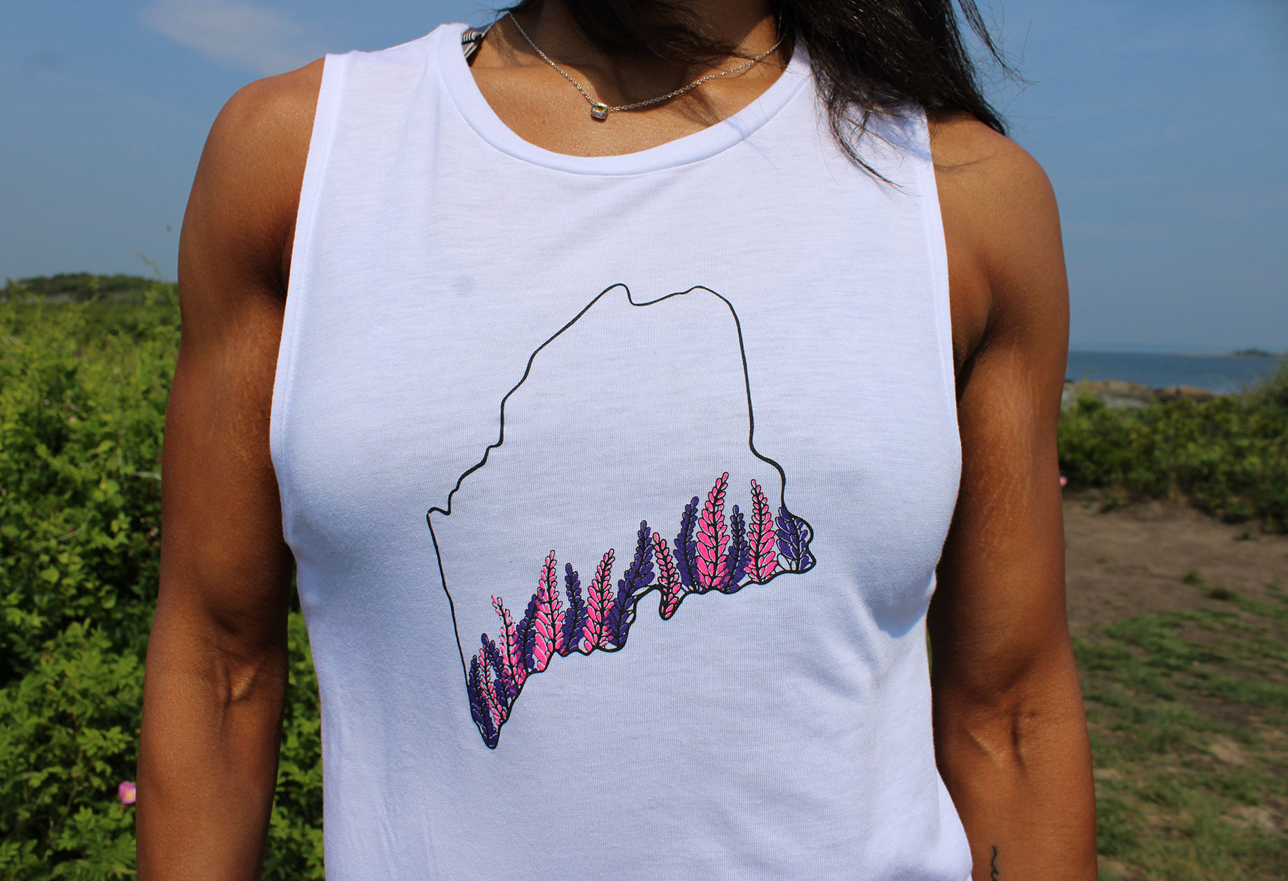 Lupine Love Women's Muscle Tank