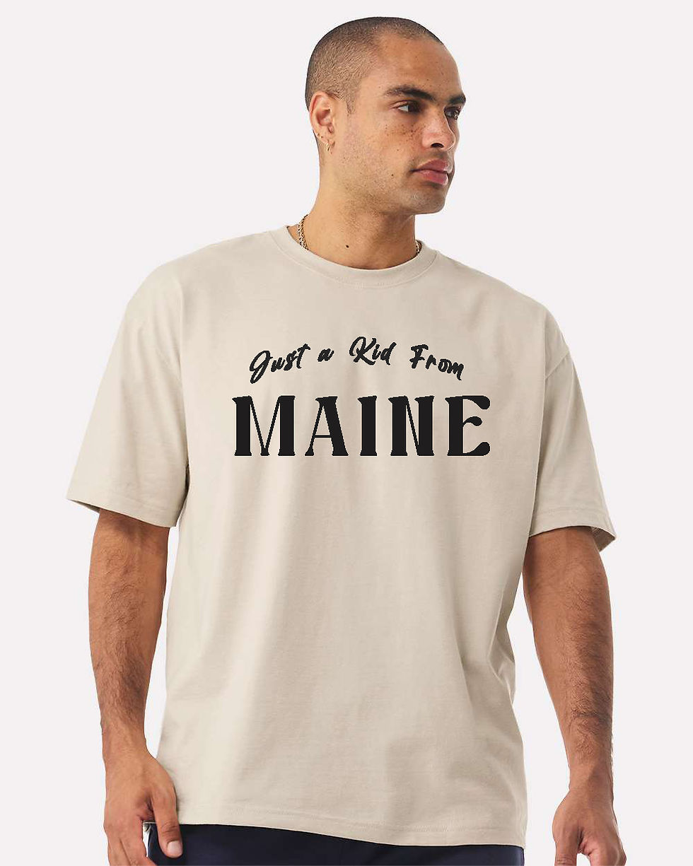 Thumbnail: Custom Kid From Unisex Heavyweight Shirt (Version 3)