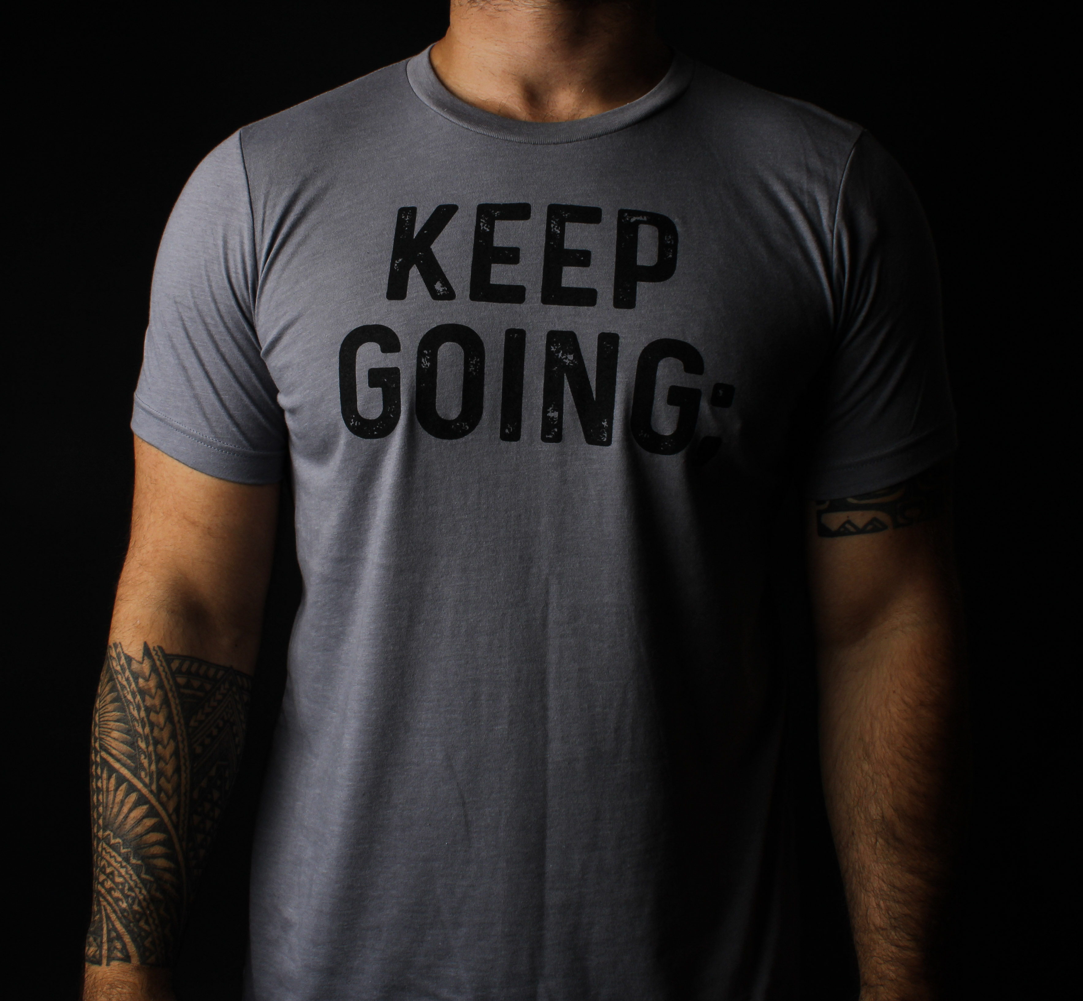 Men's Keep Going; Shirt V2