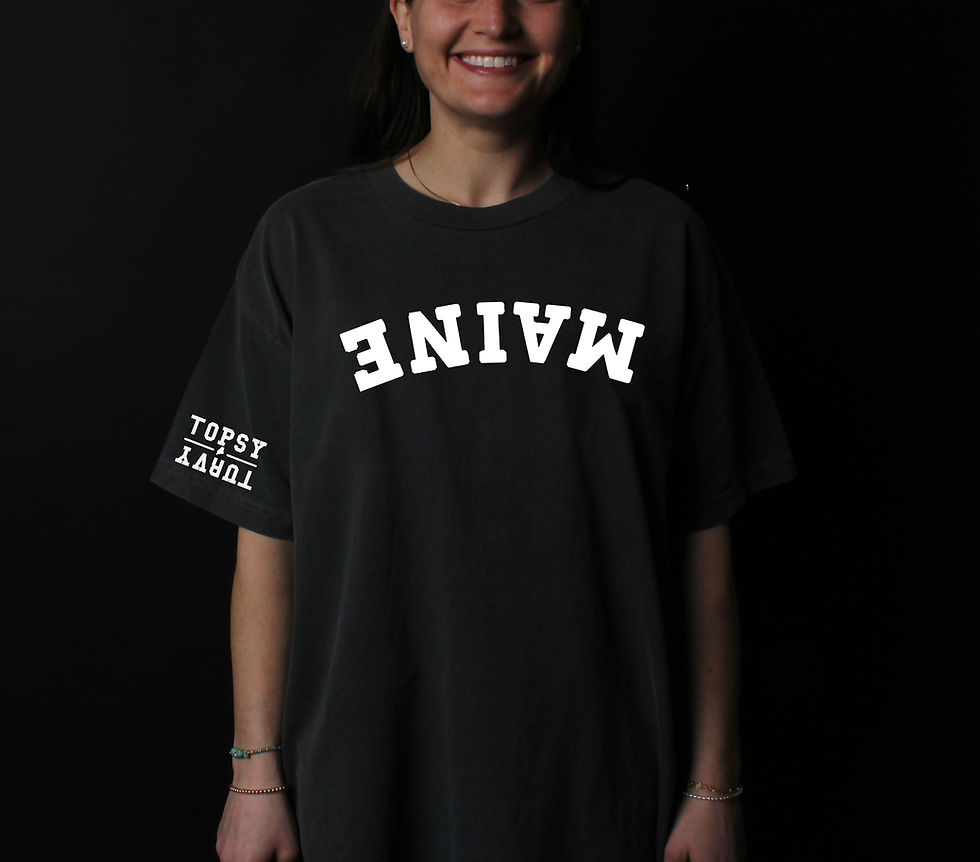 Thumbnail: Custom Topsy Turvy Unisex Dyed Shirt