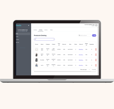 catalog of products
