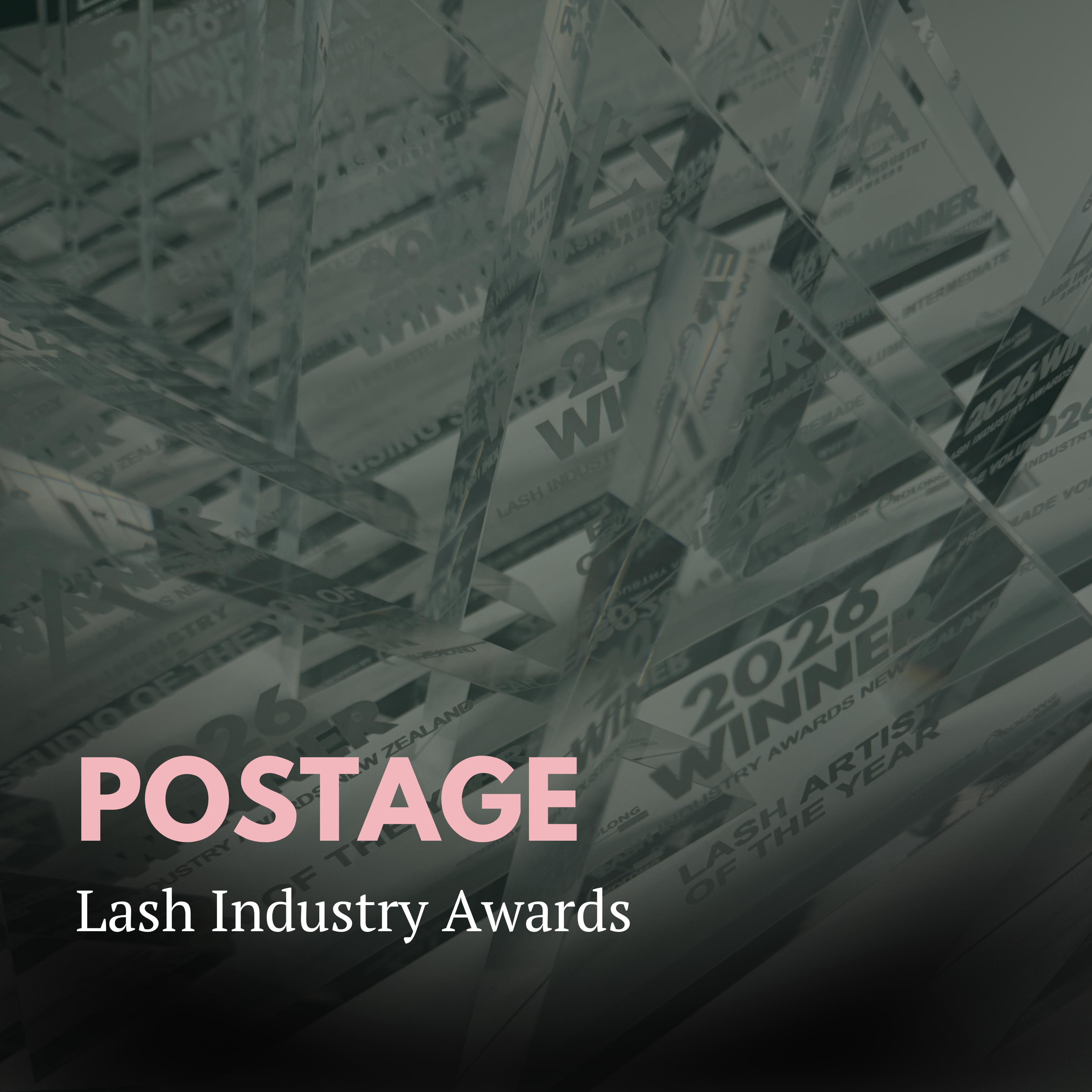Awards Postage - Lash Industry Awards