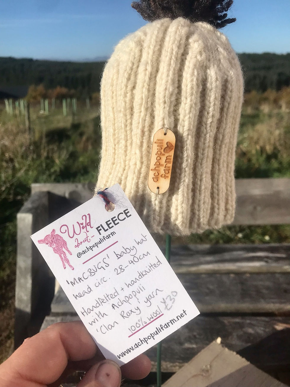 Thumbnail: MacBUGS pom baby hat