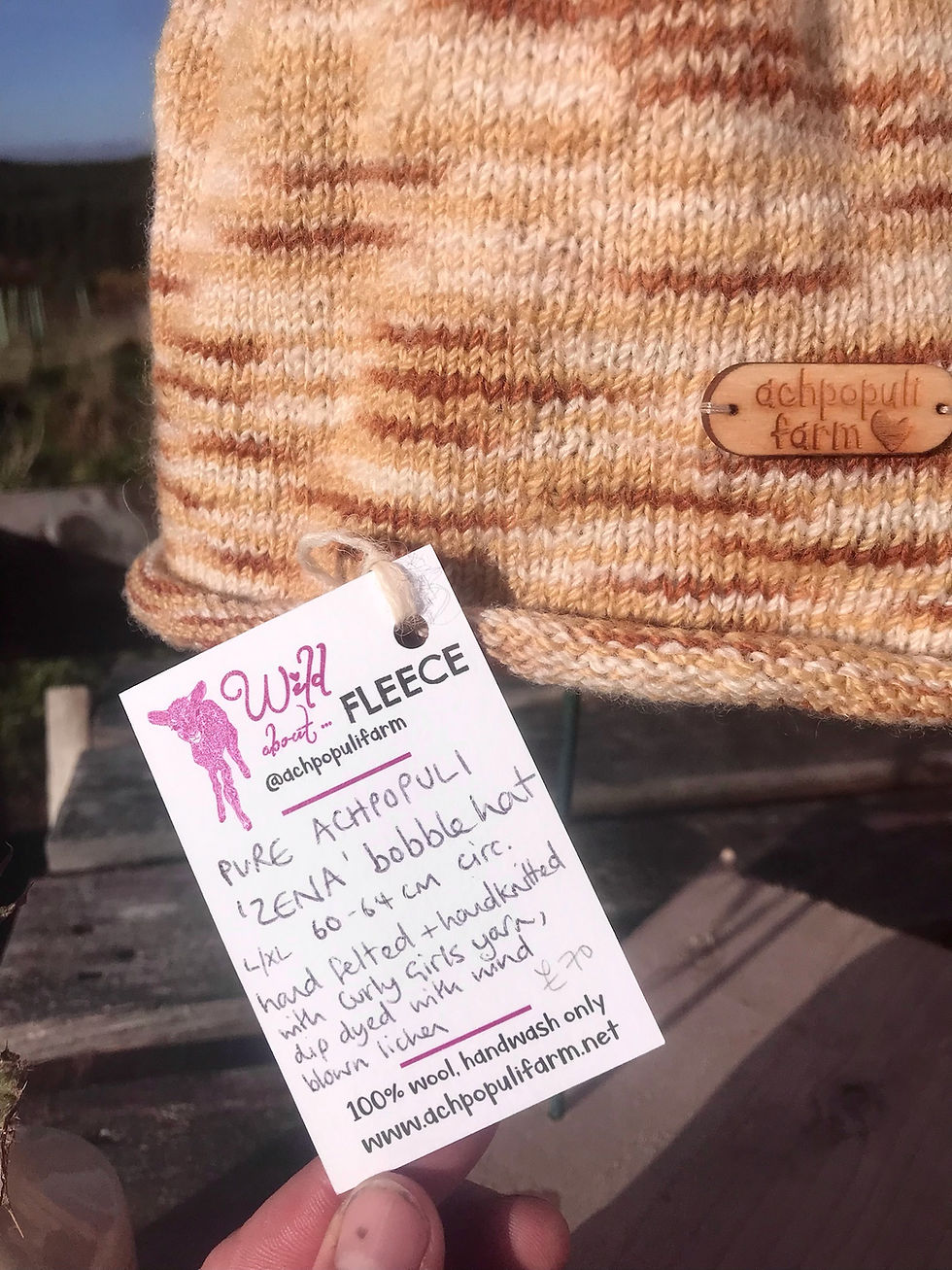 Thumbnail: ZENA pure achpopuli bobble hat