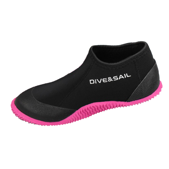 Miniatura: Botin Corto 3mm bk/pnk - Dive&Sail