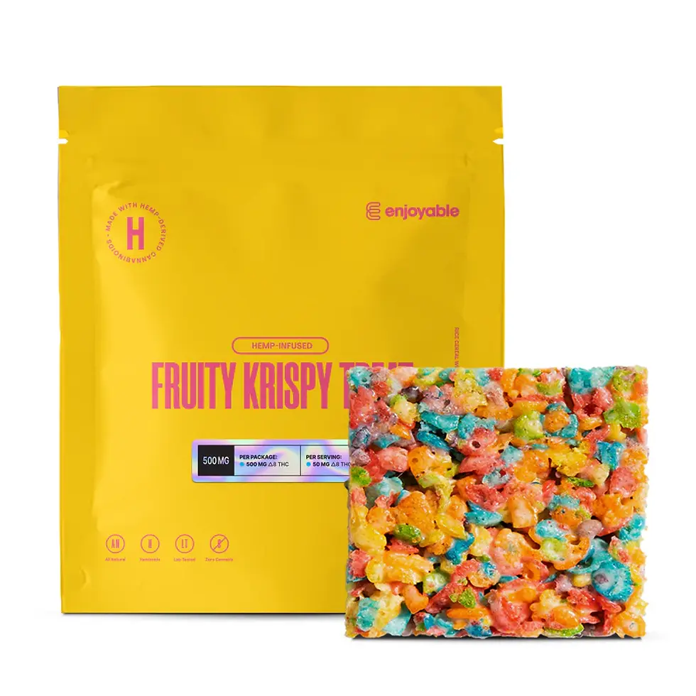 Delta-8 Enjoyable Fruity KrispieTreat