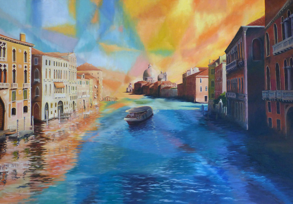Early morning vaporetto