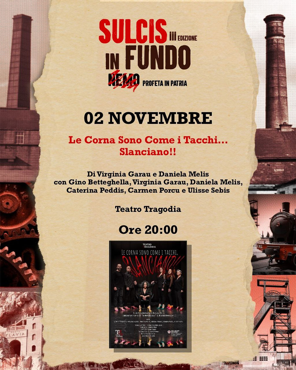 Locandina "Le corna sono come i tacchi: SLANCIANO!!!"