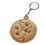Thumbnail: Faux leather biscuit keyrings 